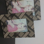 Set of 2 photo frames new