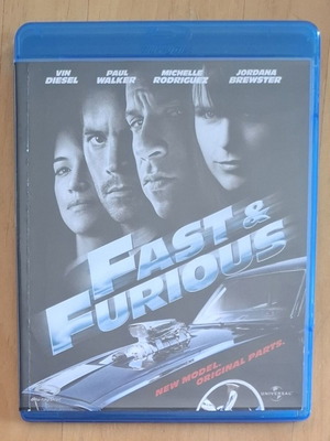 Fast & Furious 4 Blu-ray like new with Greek and Bulgarian subtitles