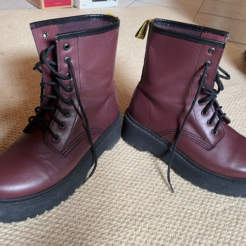 Commanchero boots used, red, size 38