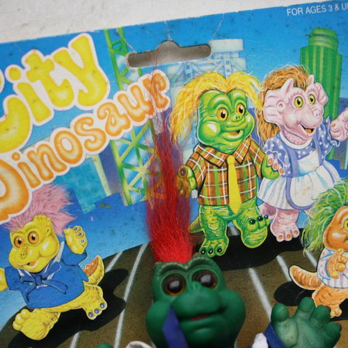 Vintage 90's City Dinosaur Dinosaurs Sinclair figure new