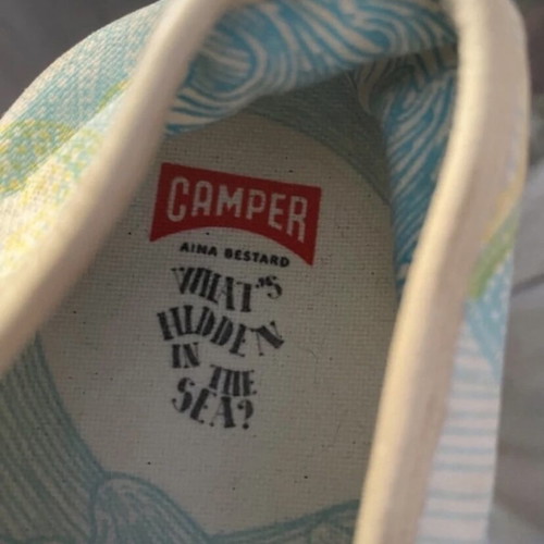 Camper kids colorful ballerinas like new, size 35