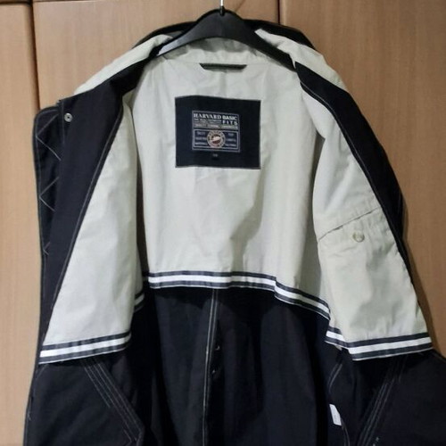 Harvard Basic men's lightweight jacket XXL like new, blue