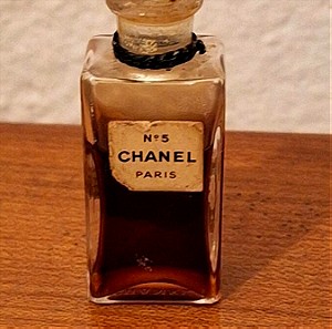 VTG 1940s Chanel No.5with DOT Real Perfume 1/4 0.25 Oz Splash (OPC)