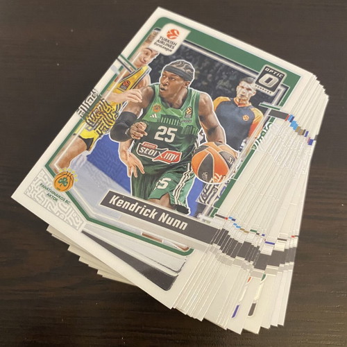 Euroleague Donruss Optic cards pack of 30 new
