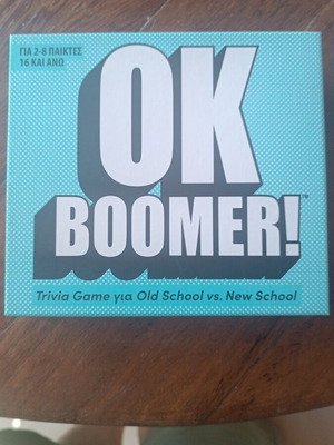 Ok Boomer board game in like new condition
