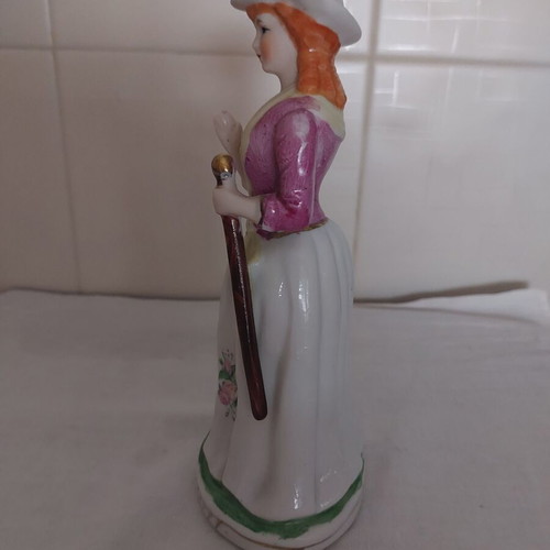 Decorative porcelain girl figure used