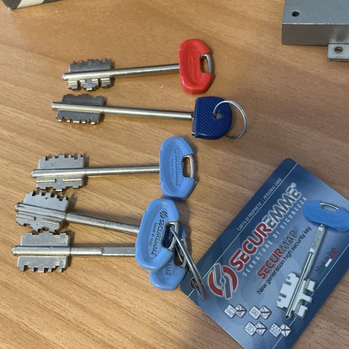 Securemme Securmap 25SX security lock kit like new