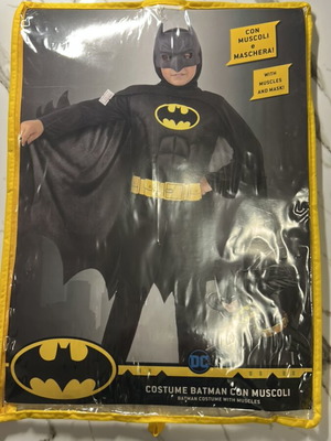 Batman children's carnival costume used, size 8-10