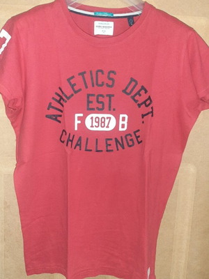 Funky Buddha T-shirt red, like new, sizes S and M