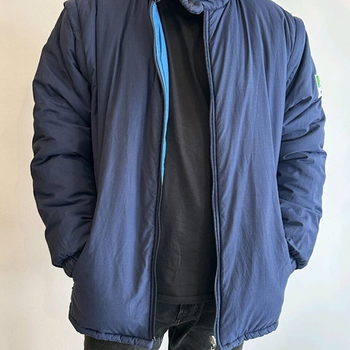 Brugi Blue Lightweight Winter Jacket Used, Size L