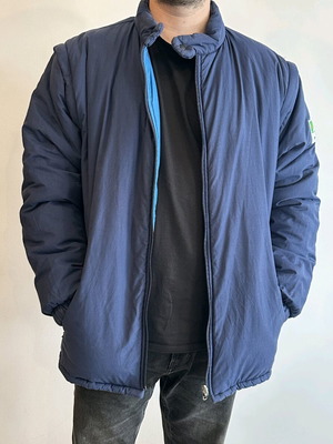 Brugi Blue Lightweight Winter Jacket Used, Size L