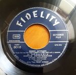 Μάνος Χατζιδάκις Ποτέ Την Κυριακή 7" 4-track EP single μεταχειρισμένο, λαϊκό