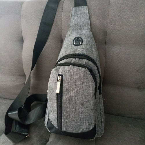 Shoulder bag crossbody new, gray