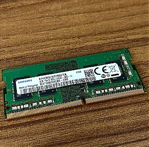 Samsung 4GB DDR4 RAM με ταχύτητα 2400MHz για Laptop