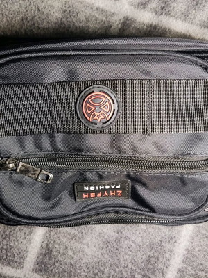 Men's banana waist bag new black