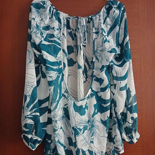 Sisley semi-transparent shirt like new