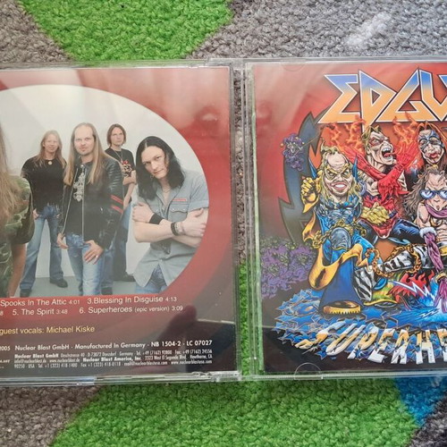 Edguy Superheroes 2005 CD used, metal