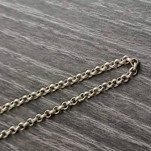 Silver chain used 50 cm, 8g