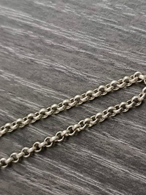 Silver chain used 50 cm, 8g