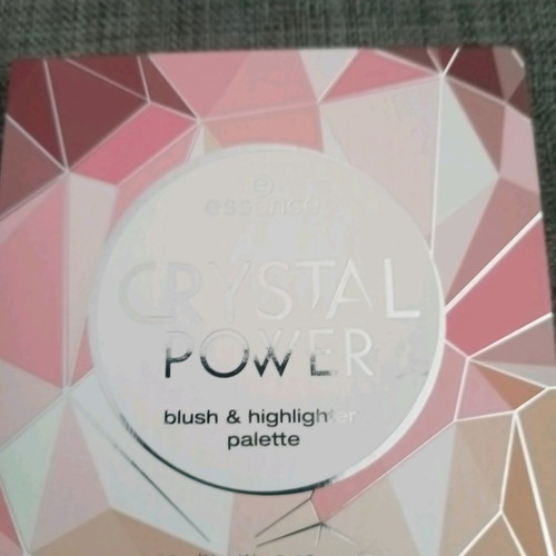 Essence Crystal Power Blush and Highlighter Palette unused