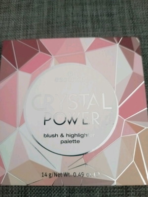 Essence Crystal Power Blush and Highlighter Palette unused