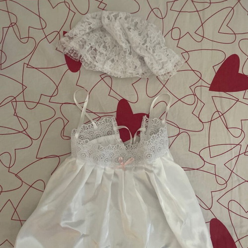 Baptism set for girl new