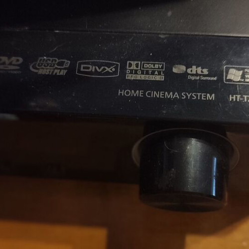 Home cinema used, speakers perfect, device needs service