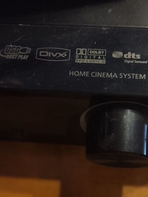 Home cinema used, speakers perfect, device needs service
