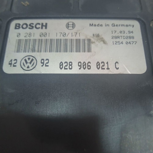 VW Golf 3 1.9TDI 1994 computer used, 0281001170, 028906021C
