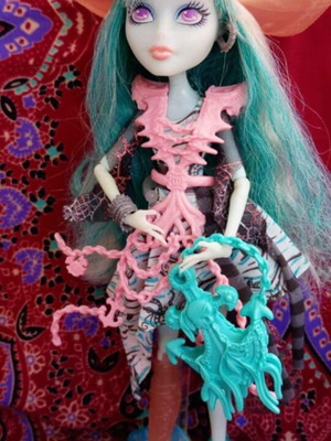 Κούκλα Monster High Vandala Doubloons σαν καινούργια από τη σειρά Haunted