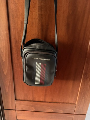 Tommy Hilfiger men's bag black used