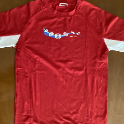 Avia men's short-sleeve t-shirt red size M new