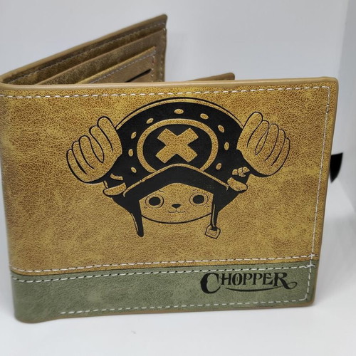 One Piece Tony Tony Chopper Wallet like new, camel color
