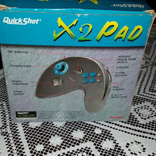 QuickShot X2 Pad controller lightly used with Gameport connection