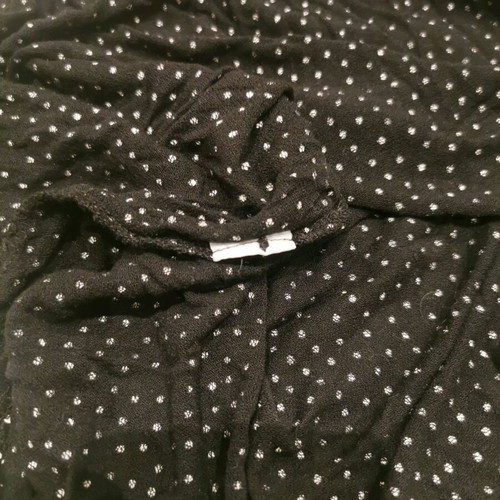 Zara Long Sleeve Shirt Size L like new, black