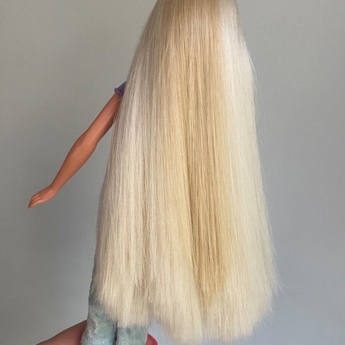 Mattel 1997 Bead Blast Barbie doll used with long blonde hair