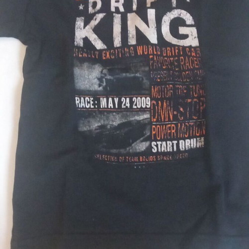 DMN kids t-shirt black like new, size 104 cm