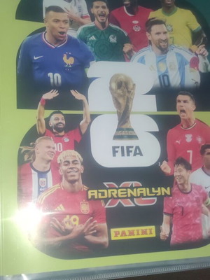 Adrenalyn FIFA World Cup 2026 cards like new