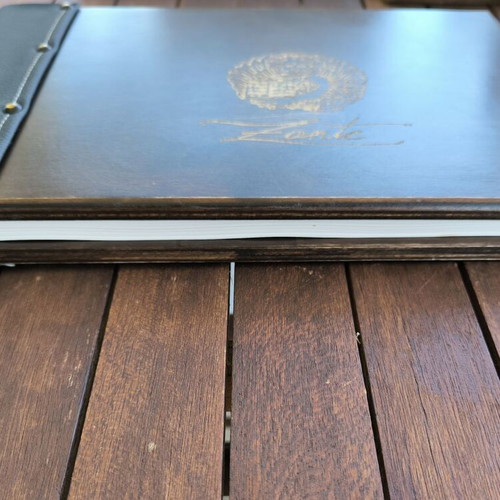 Zante Handmade Collectible Album like new, history
