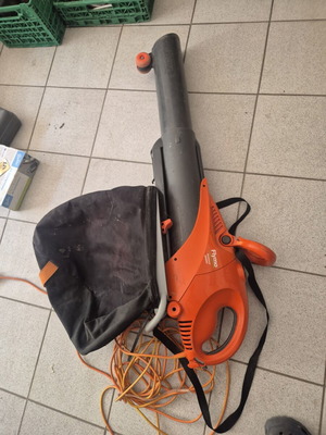Flymo Scirocco 3000 leaf blower used, 3000 W, textile collector bag