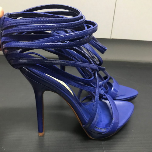 Zara sandals used, size 37, blue