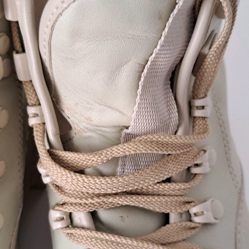 Zara leather boots used, size 38, beige