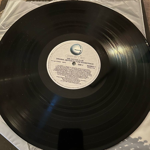 The Cotton Club vinyl used, jazz