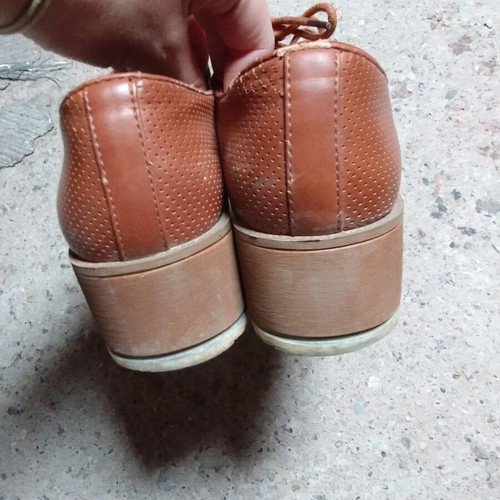 Women's shoes used, brown, size 39