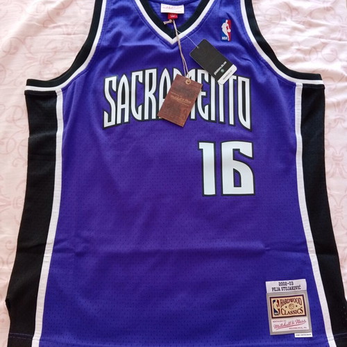 Authentic Sacramento Kings Peja Stojakovic jersey XL new