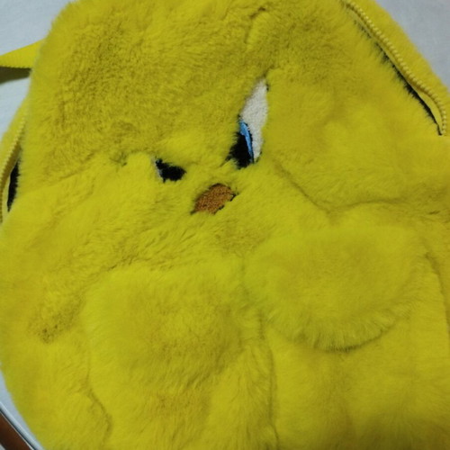 Backpack Zara Kids Tweety like new, yellow, fluffy children's bag