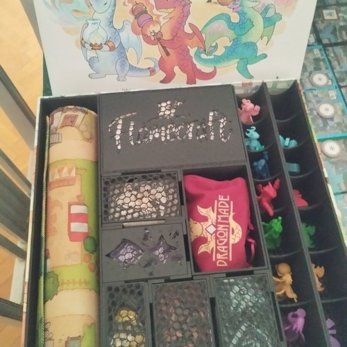 Flamecraft 3D printed insert for board game, custom orders available