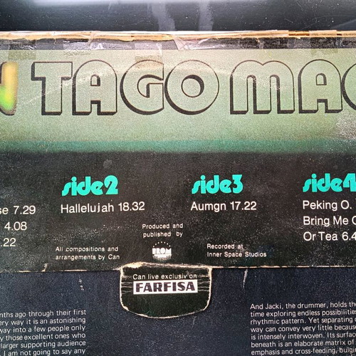 Can Tago Mago double LP used, rock