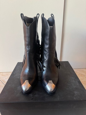 Ash boots new, black, size 37