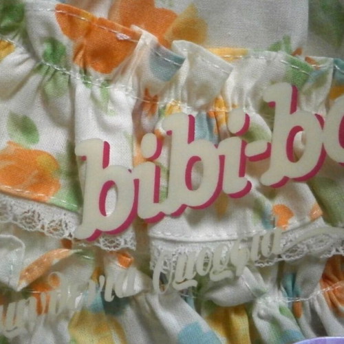 Bibi-bo Floral Dress el Greco vintage 80s new with box